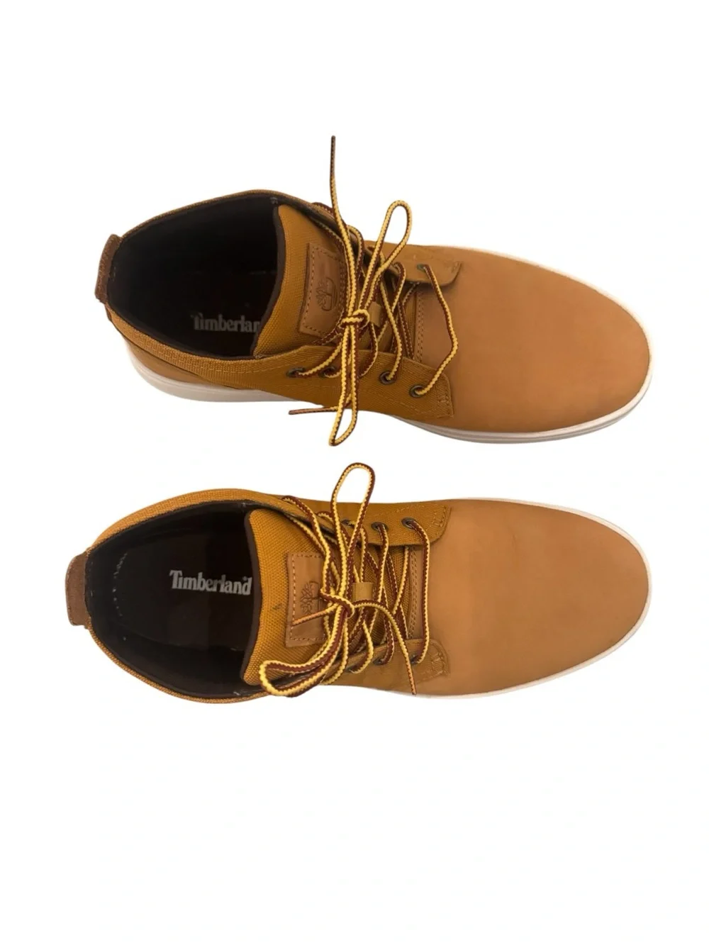 Timberland Davis Square Chukka in wheat leather men’s size 11